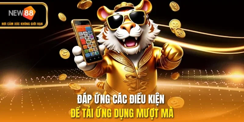 Đáp ứng các điều kiện để tải ứng dụng mượt mà