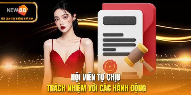 Hội viên tự chịu trách nhiệm với các hành động