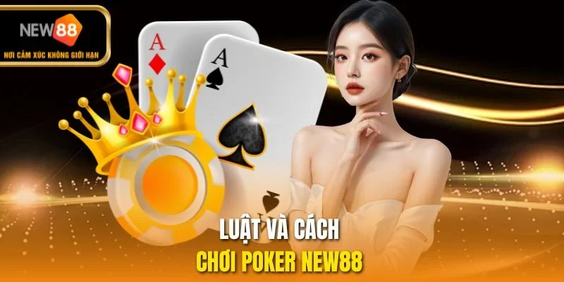Luật và cách chơi Poker NEW88 
