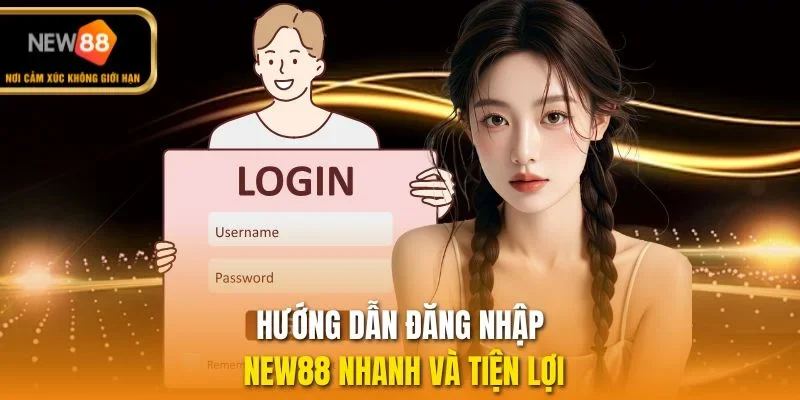 Hướng dẫn đăng nhập NEW88 nhanh và tiện lợi